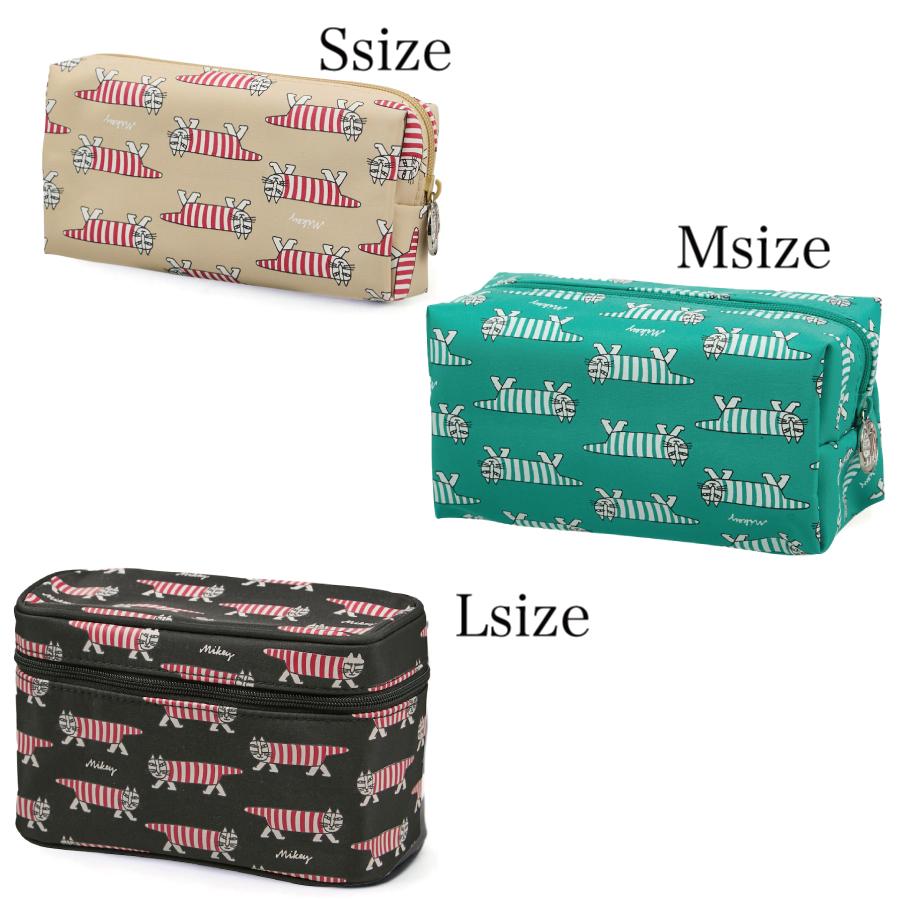 Lisa Larson（リサラーソン） トラベルポーチ 4点セット クリアポーチ