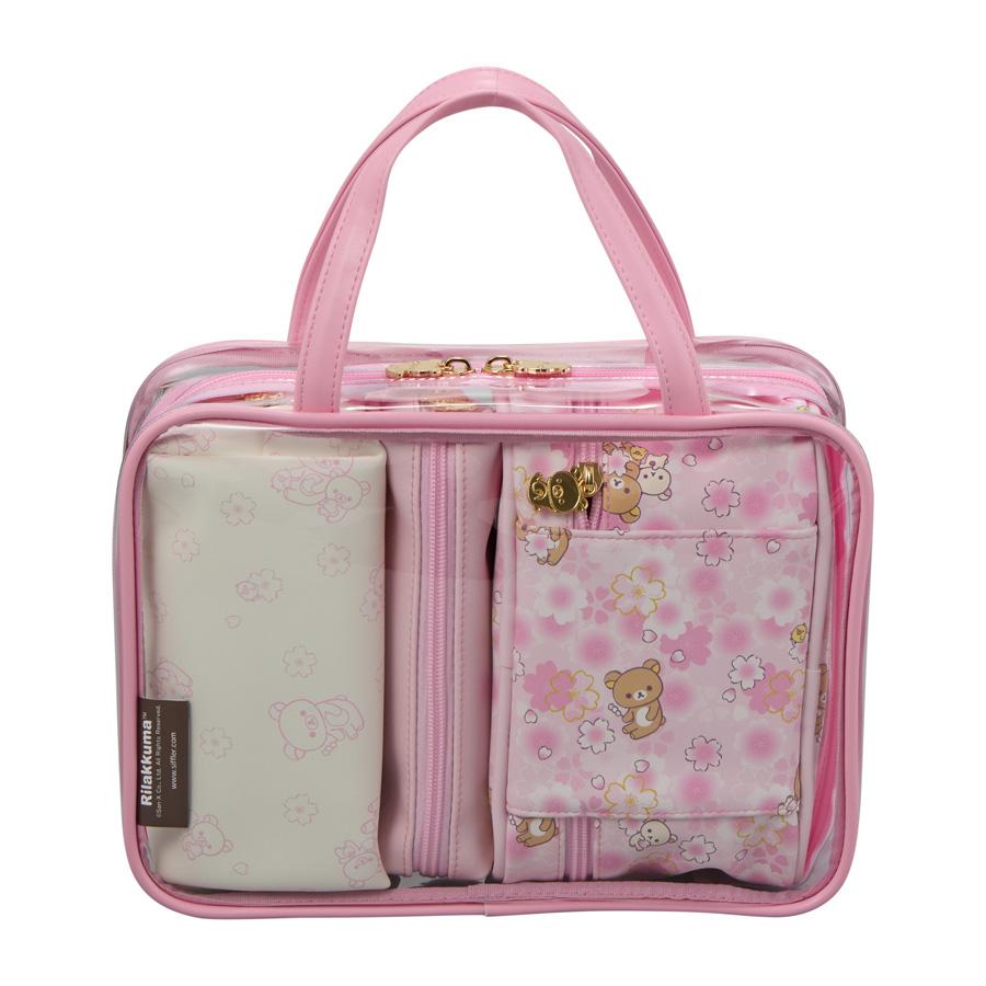 そらまめさん専用♪Diptyqueトラベルポーチ4個セット San-X（サンエックス） リラックマ トラベルポーチ 4点セット クリア