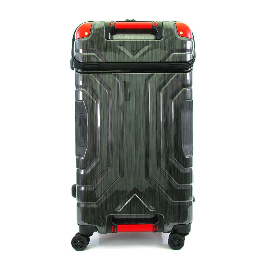 トライデント スーツケース Mサイズ 63cm 四角型 上パカ フレーム