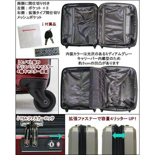 GREEN WORKS スーツケース 機内持ち込み Sサイズ ジッパータイプ