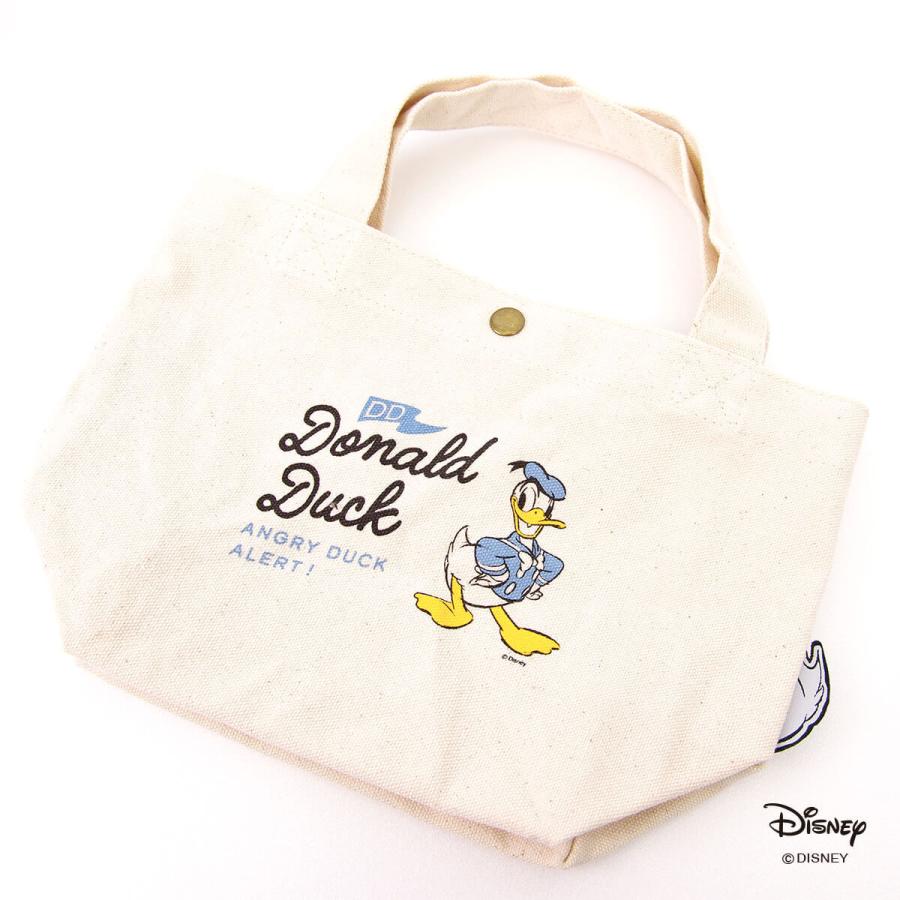 Siffler（シフレ） ミニトートバッグ 帆布 ドナルドダック ディズニー