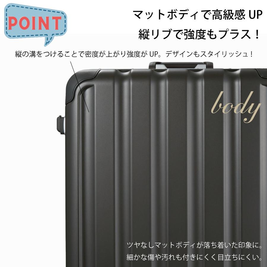 GREEN WORKS 衝撃に強い フレーム スーツケース Lサイズ 93L 1週間