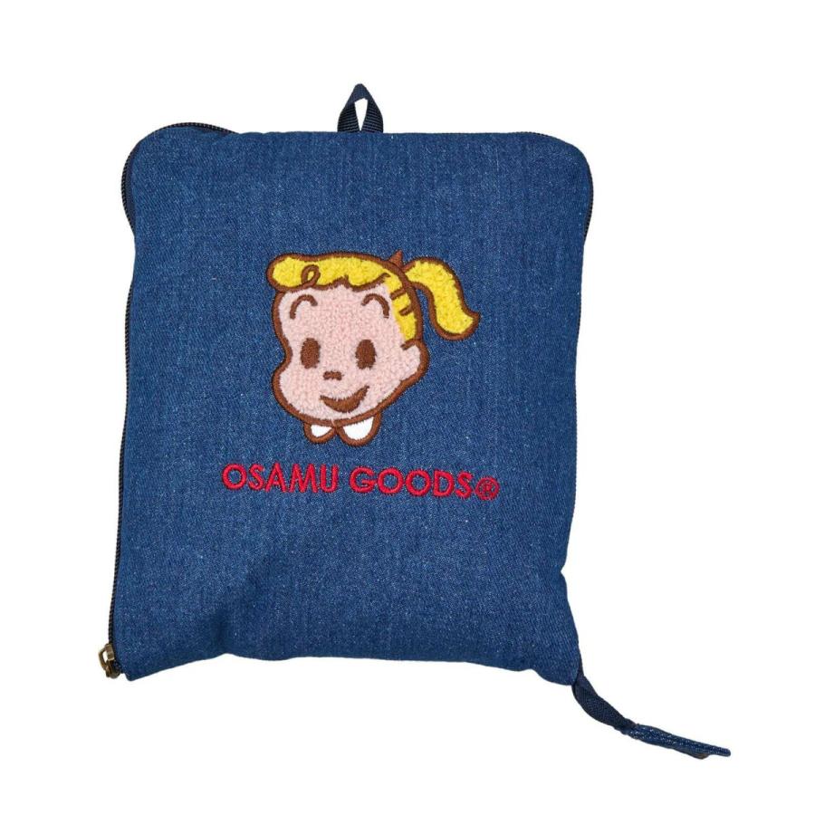 OSAMU GOODS（オサムグッズ） 折りたたみ ボストンバッグ M 23L デニム