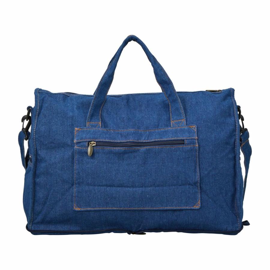 OSAMU GOODS（オサムグッズ） 折りたたみ ボストンバッグ M 23L デニム
