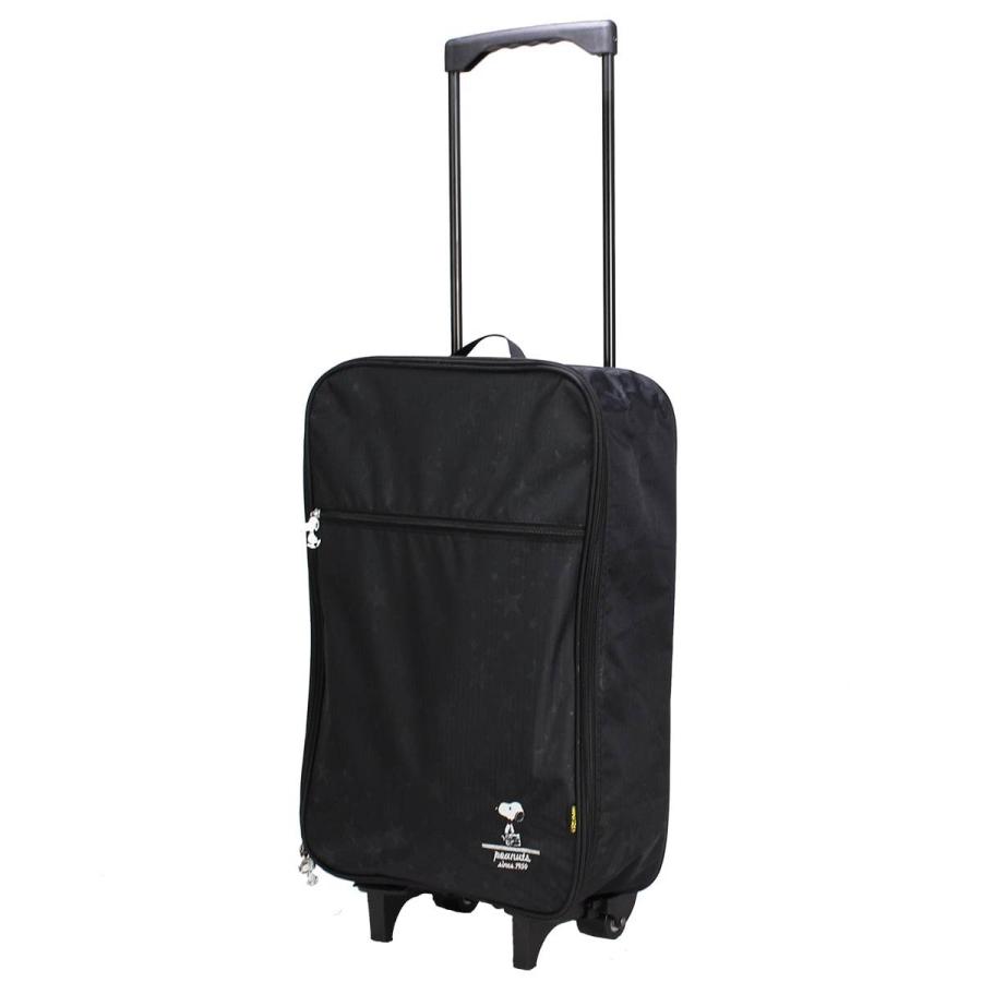 ハピタス スヌーピー 折りたたみソフトキャリーバッグ 機内持込 S