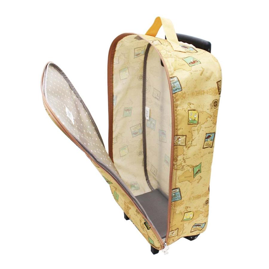 SNOOPY（スヌーピー） 折りたたみ ソフトキャリーバッグ 機内持込 S