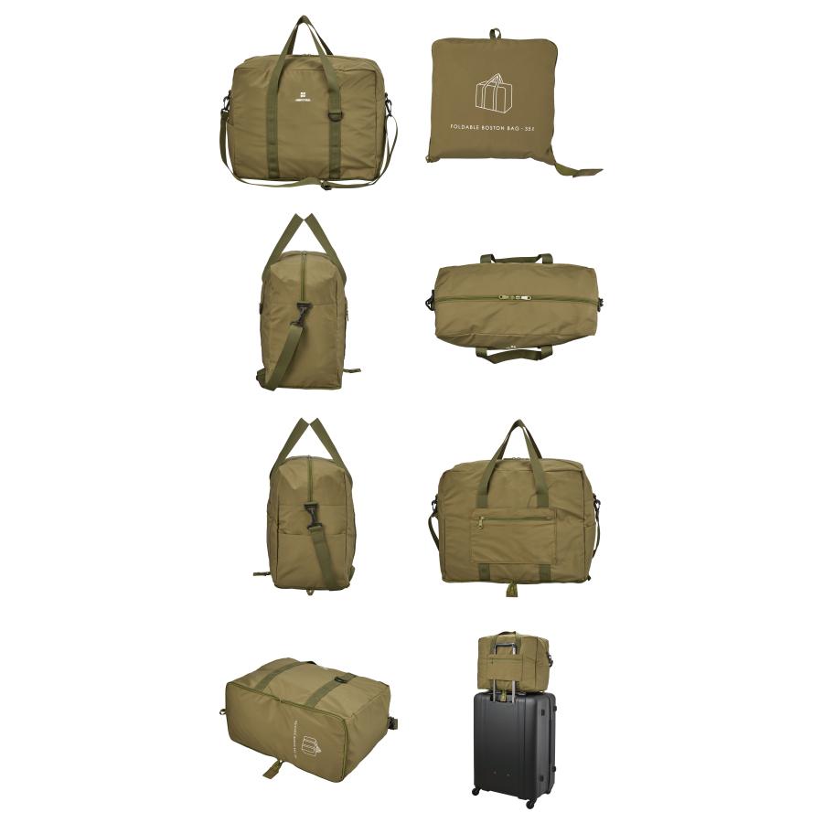 Siffler（シフレ） ハピタス 折りたたみ ボストンバッグ Mサイズ 35L