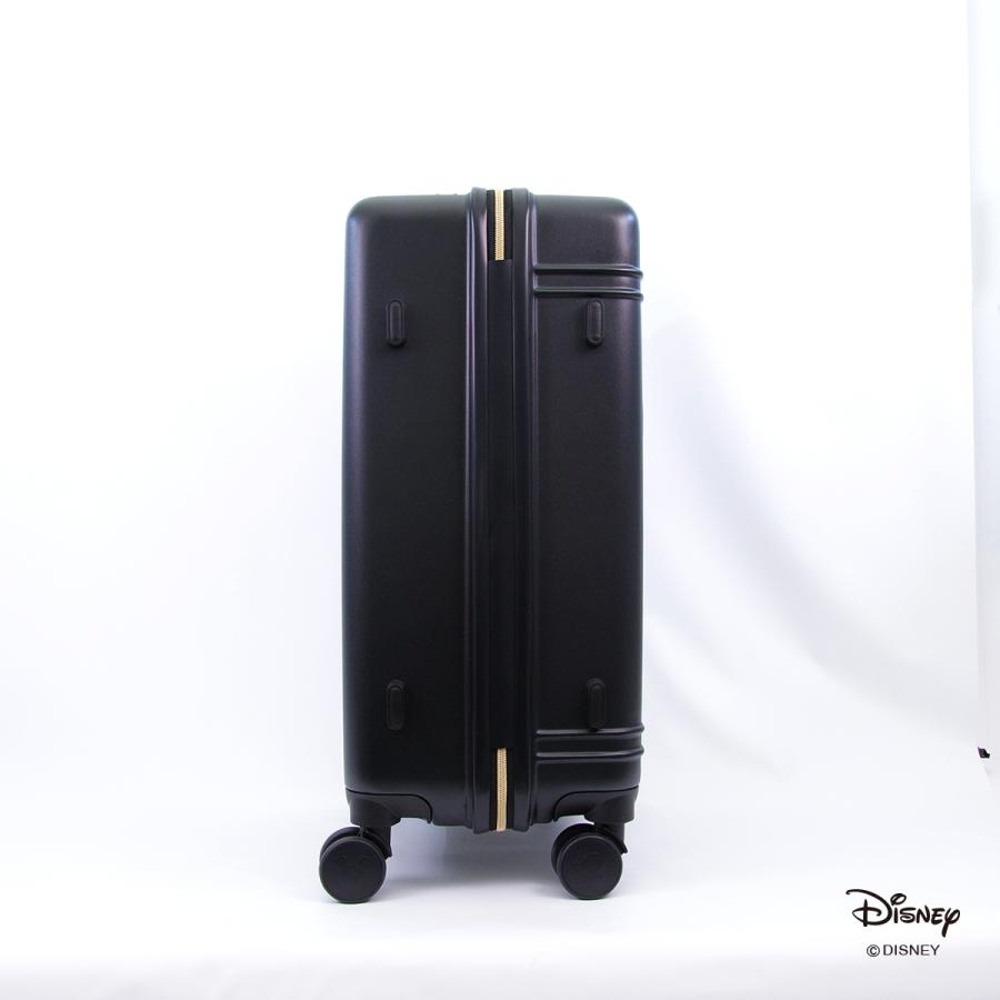 スーツケース Mサイズ ミッキーマウスフェイスブラック ディズニー 