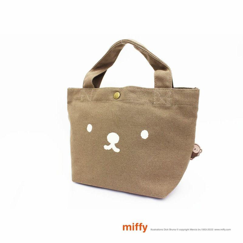 Siffler miffy ミニトートバッグ 帆布 綿 ランチ用 レディース
