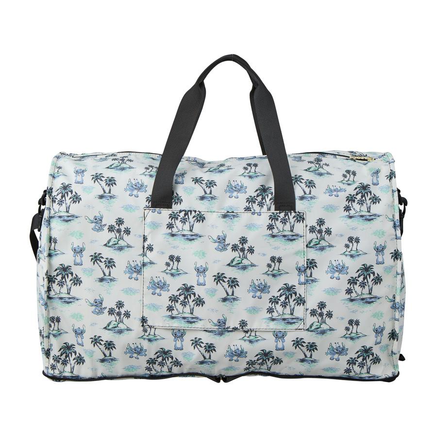 Disney（ディズニー） スティッチ 折りたたみ ボストンバッグ 38L 旅行