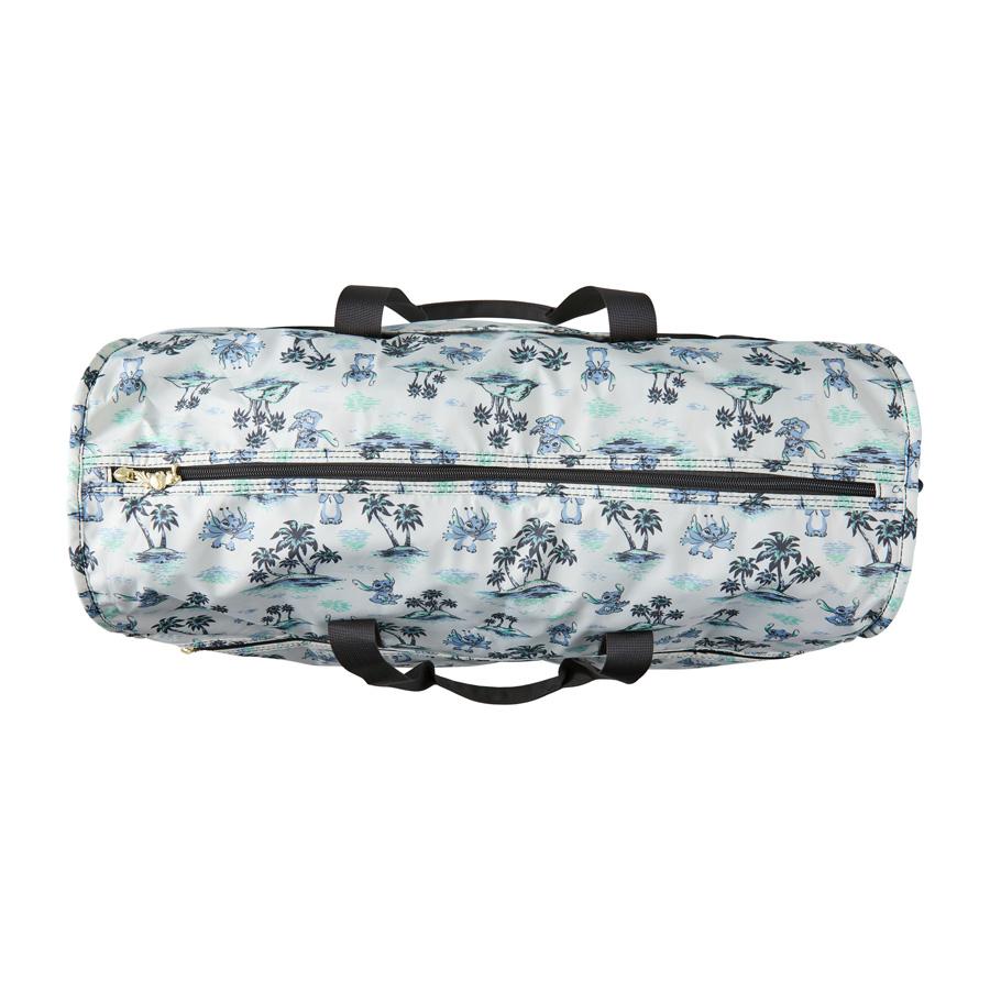 Disney（ディズニー） スティッチ 折りたたみ ボストンバッグ 38L 旅行