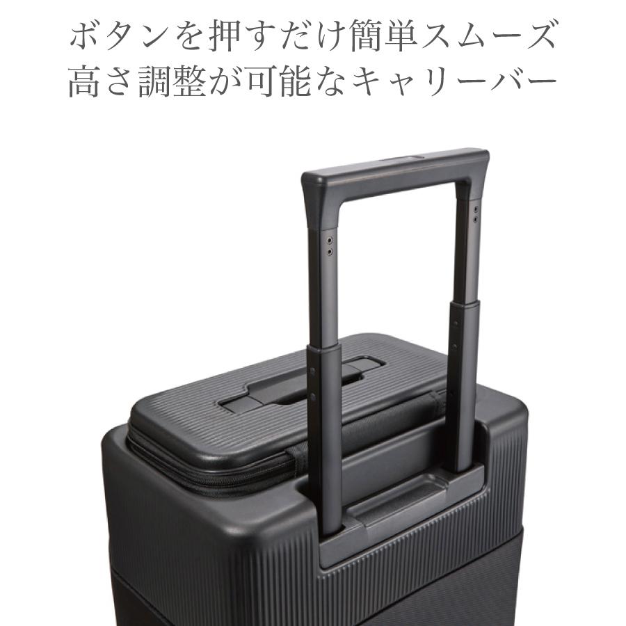 ハピタス ハイブリッドスーツケース 上パカ 横パカ 機内持ち込み S