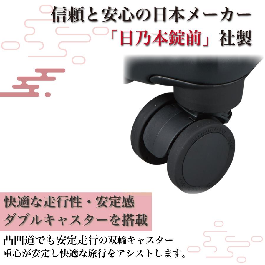 Siffler（シフレ） HINOMOTO製 ストッパー付き スーツケース Sサイズ 1