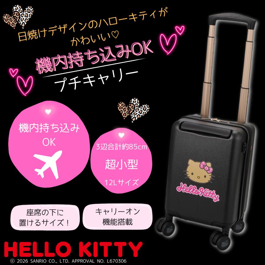 Siffler（シフレ） 日焼け ハローキティ プチキャリー スーツケース