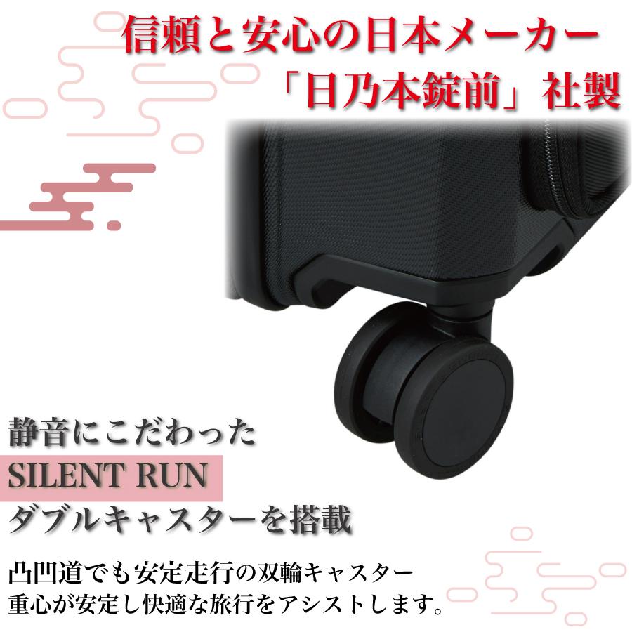 Siffler（シフレ） ハイブリッド フロントオープン スーツケース 機内