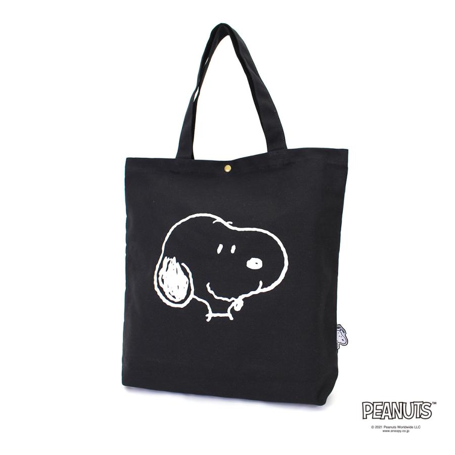 Siffler（シフレ） トートバッグ スヌーピー 帆布 綿 A4 背面ポケット