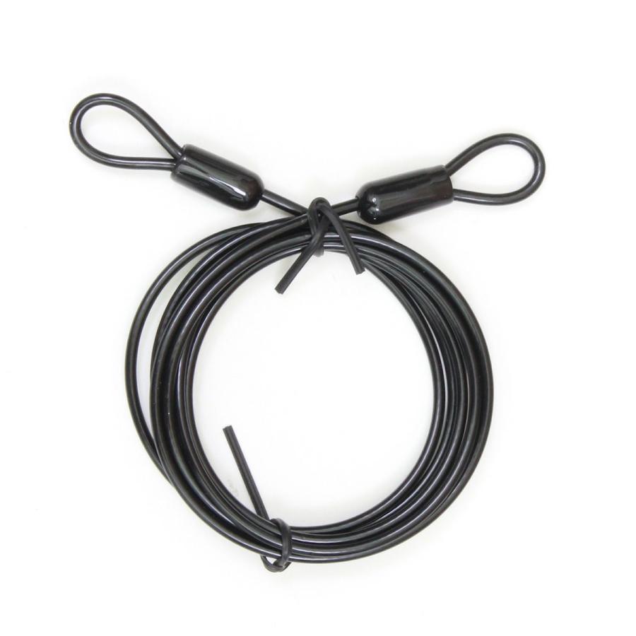 セキュリティワイヤー 盗難防止 防犯 複数の荷物 まとめてロック 柱