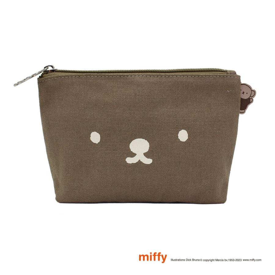 Miffy（ミッフィー） キャンバス ポーチ Mサイズ 帆布 デニム 小物入れ