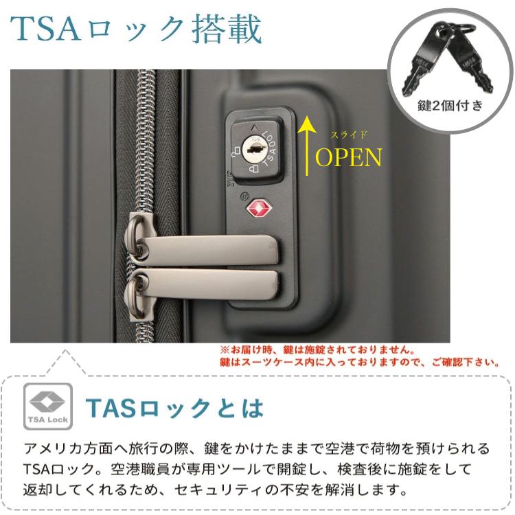 ZERO GRA 超軽量 ゼログラ スーツケース Mサイズ 中型 軽量 ジッパー