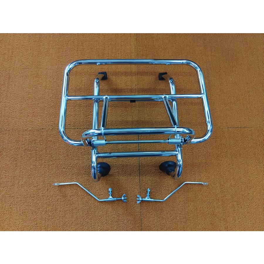 moto nostra　フロントキャリア　メッキ　ベスパ　VESPA | 