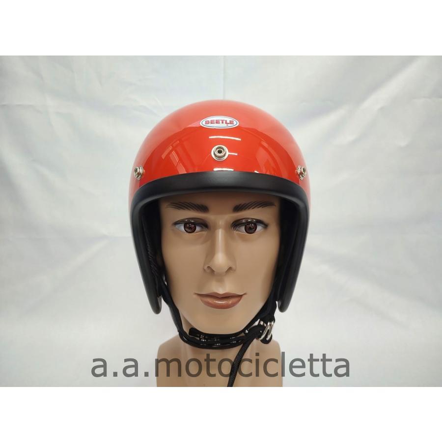 正規取扱店 オーシャンビートル BEETLE 500TX-2 オレンジ ヘルメット