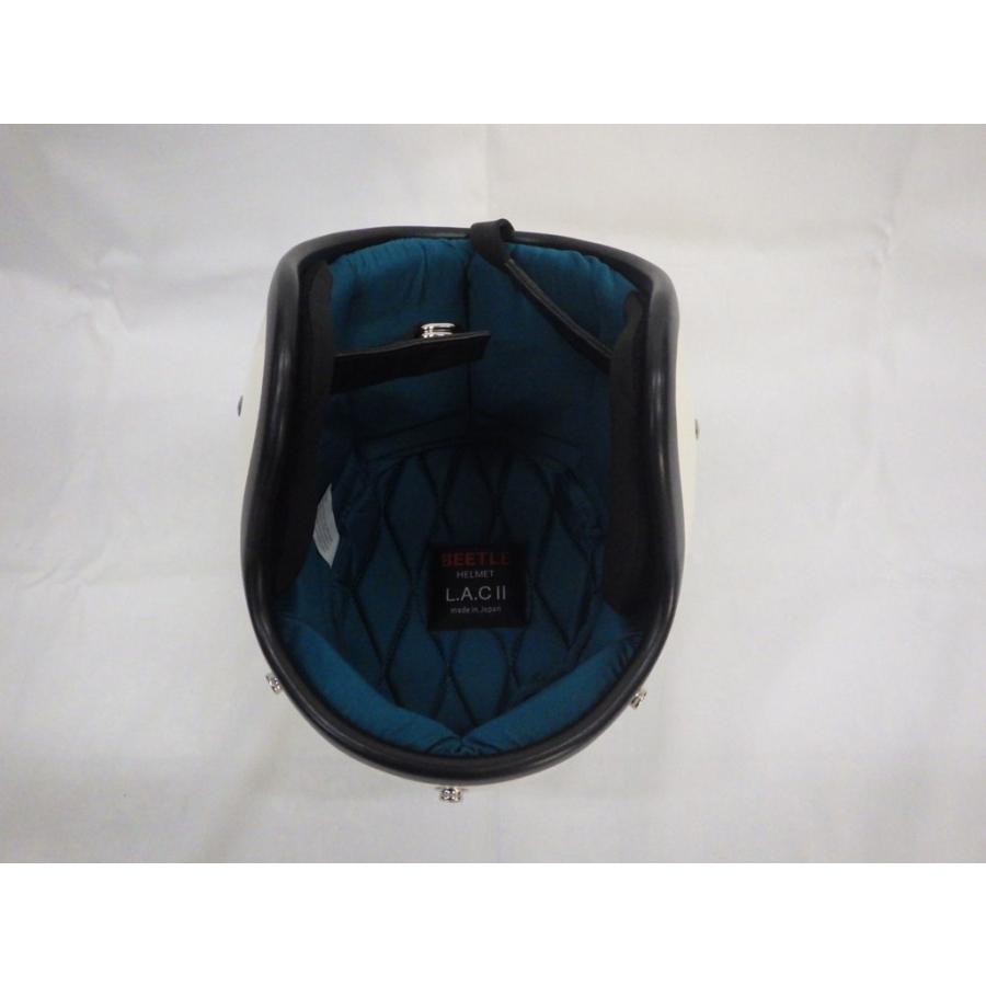 正規取扱店 オーシャンビートル　BEETLE L.A.C-2 アイボリー　艶有り　ヘルメット　OCEAN BEETLE |  | 07