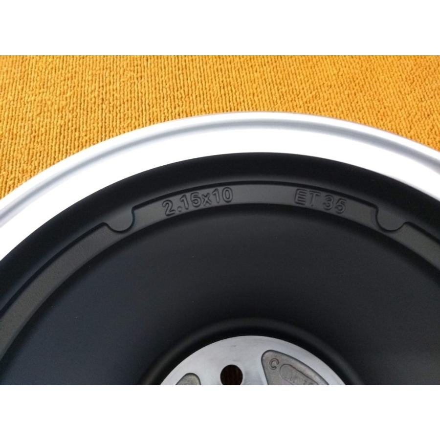 チューブレスホイール VESPA 50s / 90/ 100用 2.15-10 ブラック チューブレスホイール VESPA 50s / 90/ 100用 2.15-10 ブラック