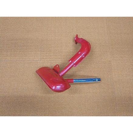 50s / 100 primavera スポーツチャンバー 1本出し 赤/メッキ ベスパ