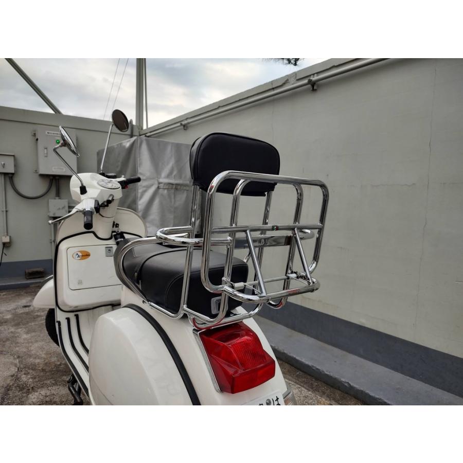 クッピーニ 3WAYリアキャリア クロームメッキ ベスパ VESPA クッピーニ 3WAYリアキャリア クロームメッキ ベスパ VESPA