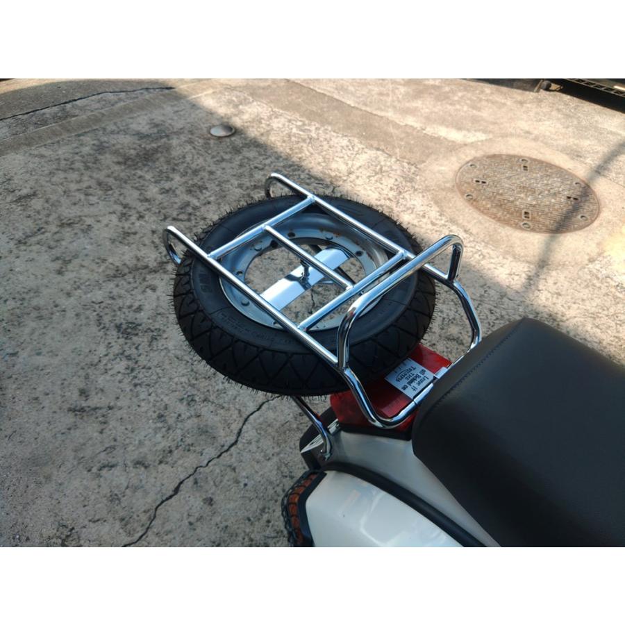 moto nostra フラットキャリア クロームメッキ VESPA P / PX用