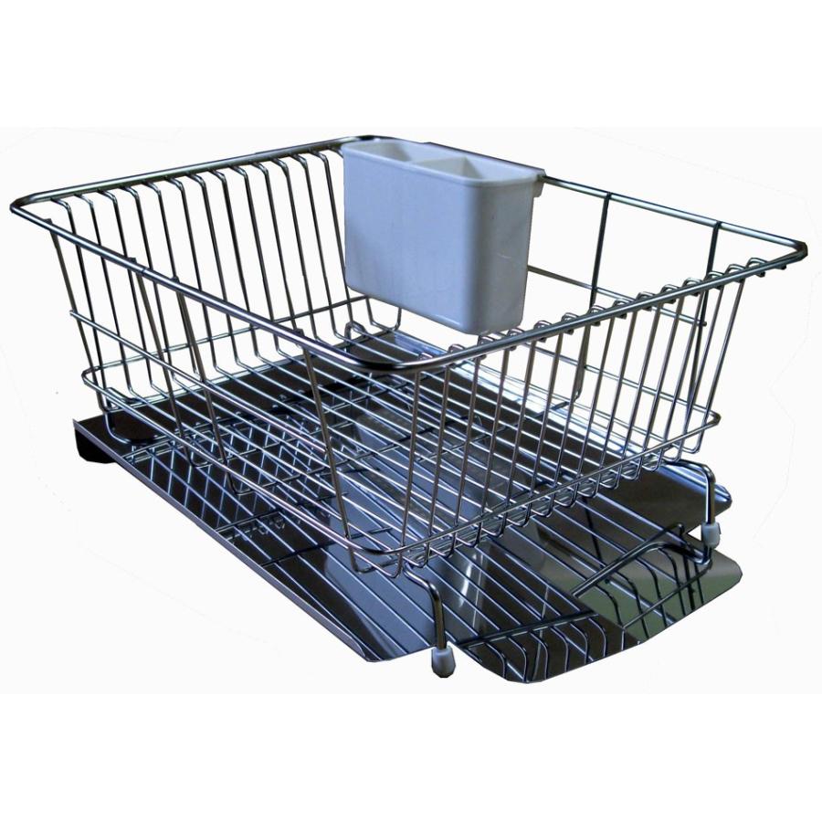 AK-41 水切りラック 水切りカゴ ステンレス 流れる 水が流れる