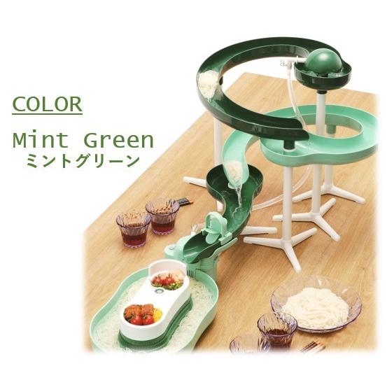 そうめん 素麺 流しそうめん 流しそうめん器 スライダー 回転 720