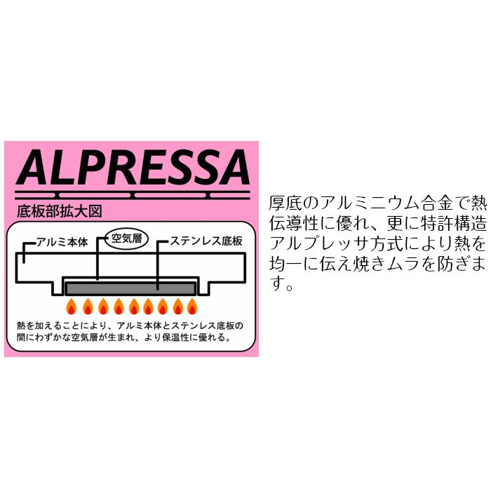 ホットサンドメーカー サンドｄｅグルメ 信頼の燕三条製 直火 数少ないＩＨ対応！ 杉山金属 ks-2887 耳まで フライパン トースト キャンプ｜aandi-lilita｜06