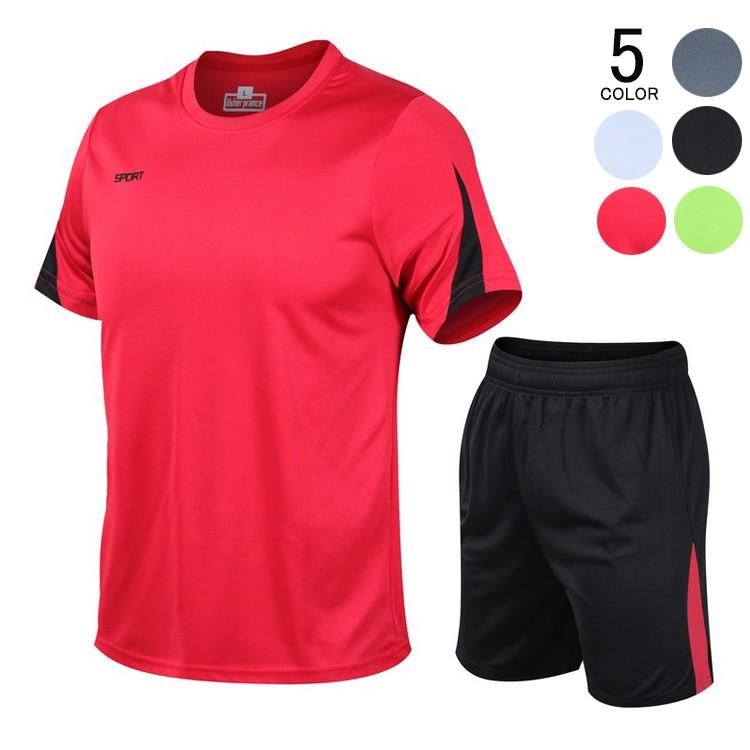 スポーツウエア 夏用 メンズ 上下セット 吸汗速乾 半袖tシャツ ジム トレーニングウェア ランニングウェア マラソン Hxl Star Sky 通販 Yahoo ショッピング