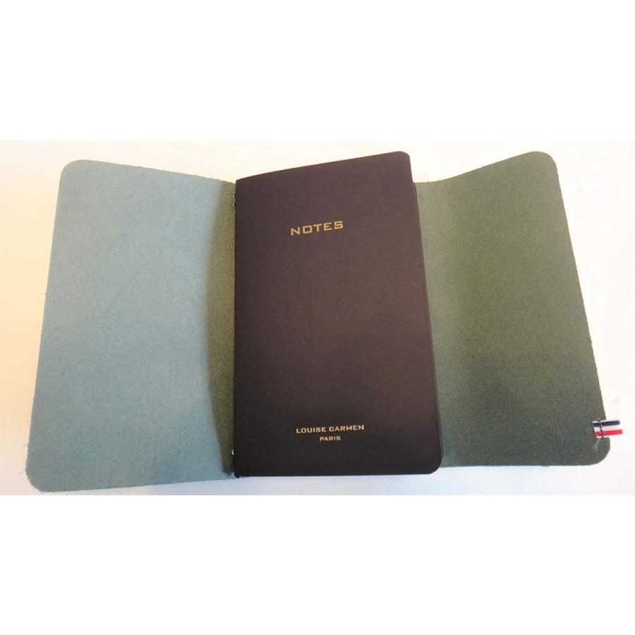 LOUISE CARMEN(ルイーズカルメン) 手帳 ノートカバー フランス製 高級本革 手作りA5スリムサイズ ロードブック チェスナッツ CARMEN ルイーズカルメン 手帳 ノートカバー フランス製 高級本革 手作りA5スリムサイズ ロードブック チェスナッツ