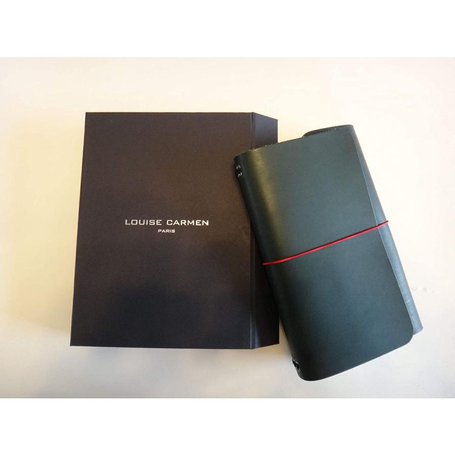 LOUISE CARMEN(ルイーズカルメン) 手帳 ノートカバー フランス製 高級本革 手作りA5スリムサイズ ロードブック チェスナッツ CARMEN ルイーズカルメン 手帳 ノートカバー フランス製 高級本革 手作りA5スリムサイズ ロードブック チェスナッツ