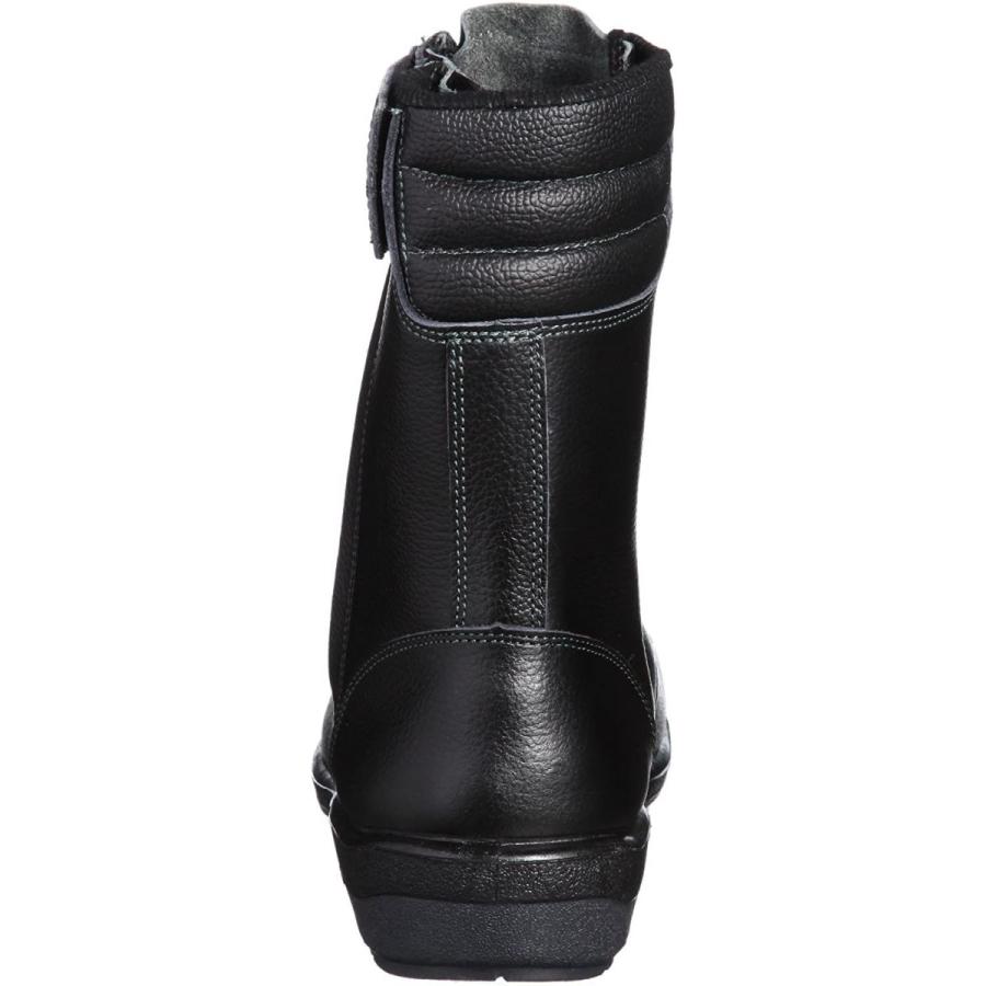 ミドリ安全　安全靴　JIS規格　オールハトメ　長編上靴　26.0(26cm)　ラバーテック　ブラック　メンズ　RT730F