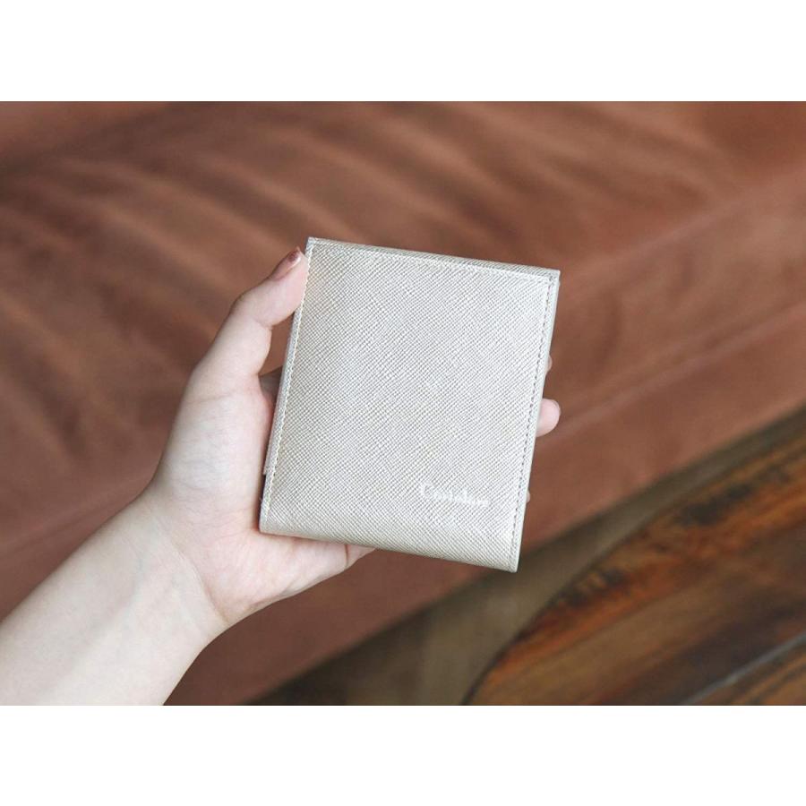 (カルトラーレ)Cartolare ハンモックウォレット プラス レディース (Pearl Beige × Blue Green) カルトラーレ Cartolare ハンモックウォレット プラス レディース Pearl Beige Blue Green