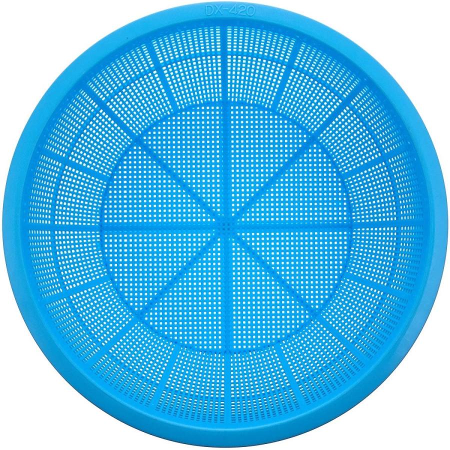高品質新品池田プラスチック販売 DX丸ざる ♯420 ブルー AZL03420 ポリプロピレン 日本製 調理器具 池田プラスチック販売 イケダ DX丸ざる/ 4号 ブルー