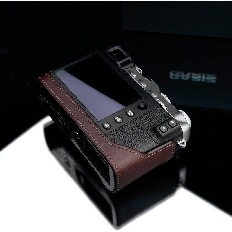 GARIZ FUJIFILM X-E3用 本革カメラケース XS-CHXE3BR ブラウン FUJIFILM E3用 本革カメラケース XS CHXE3BR ブラウン