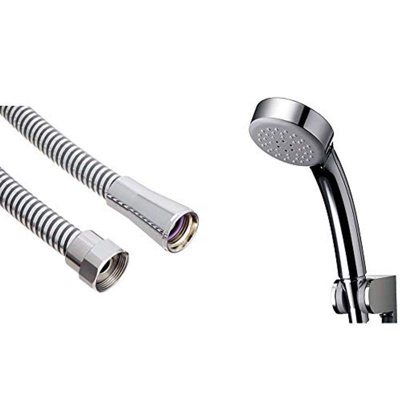 TOTO シャワーホース L=1800mm 本体側ねじW24山20 メタル調 THC40XL
