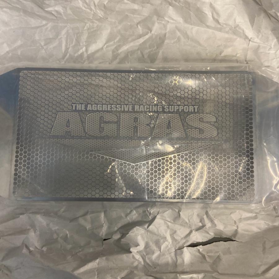 品番：309-304-A00 Aタイプ AGRAS アグラス製ラジエーターコアガード SUZUKI SV650 管理番号：AA-2024-3-28-4の画像