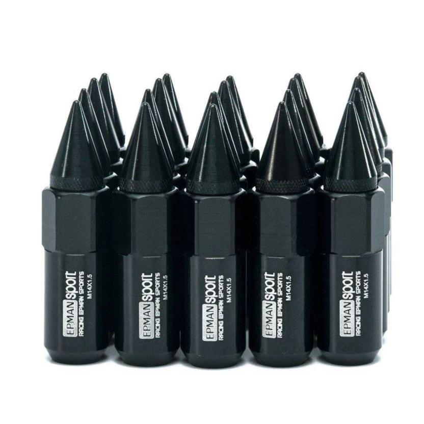 スパイクドアルミホイールナット 20個 汎用 M14x1.5 : 厚木オート部品 