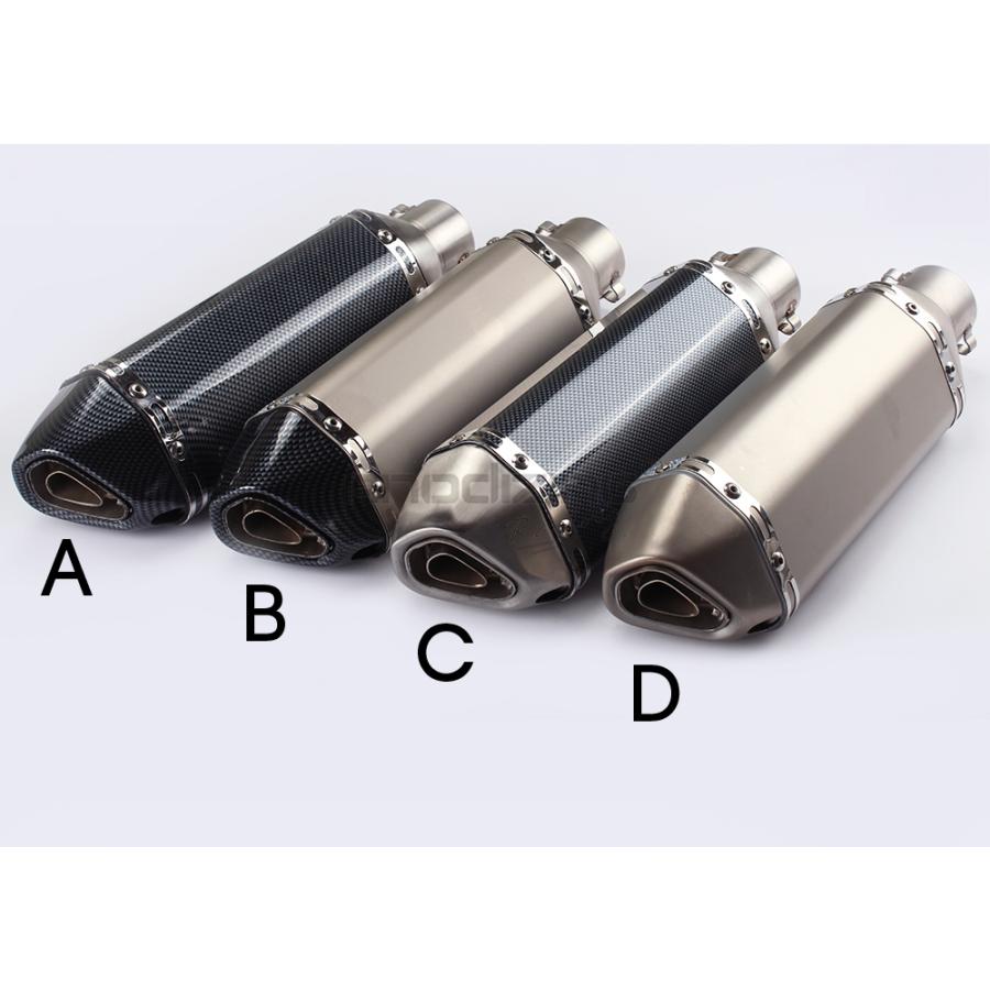 汎用サイレンサー 差し込み径50.8mm/38mm :ex-uni-1:厚木オート部品