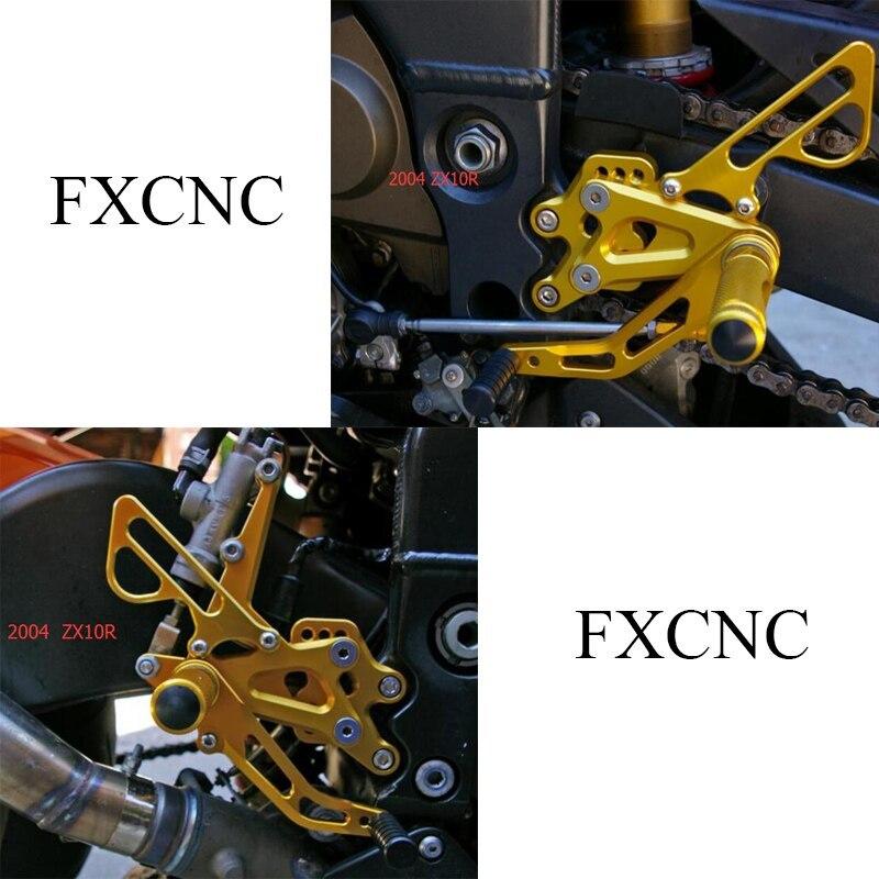 Ninja KAWASAKI ZX-10R 2004-2005 バックステップ 可変ポジション