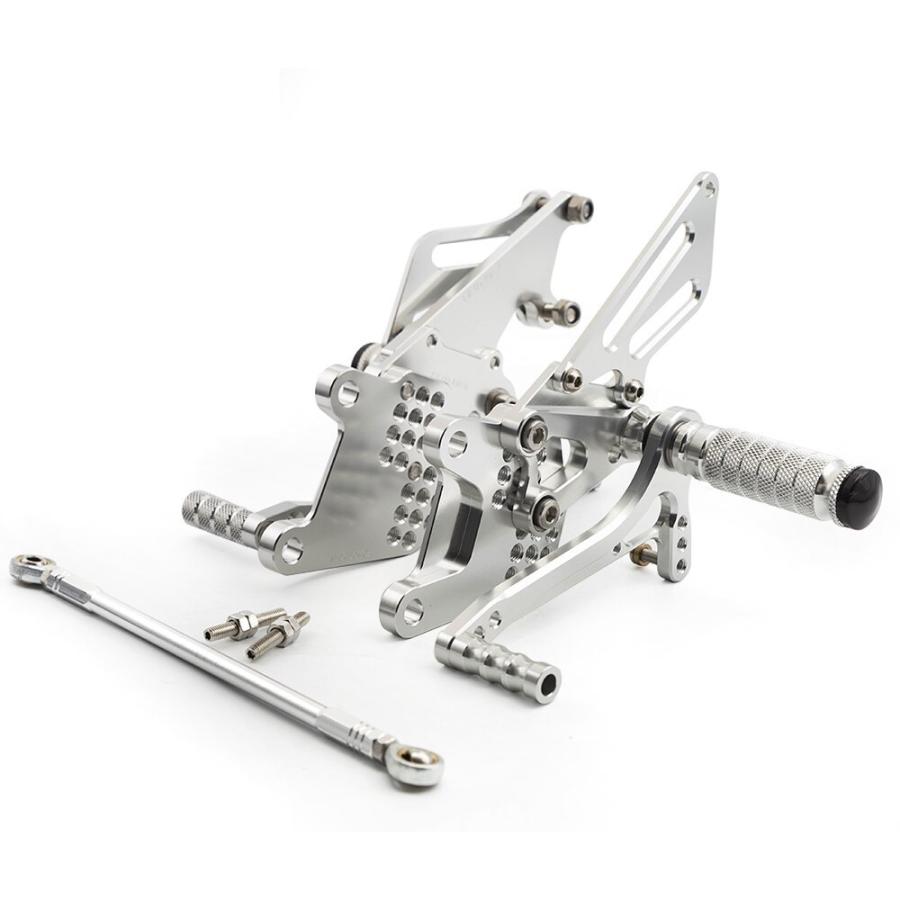 ステップ出品 Ninja KAWASAKI ZX-10R 2006-2010 バックステップ 可変