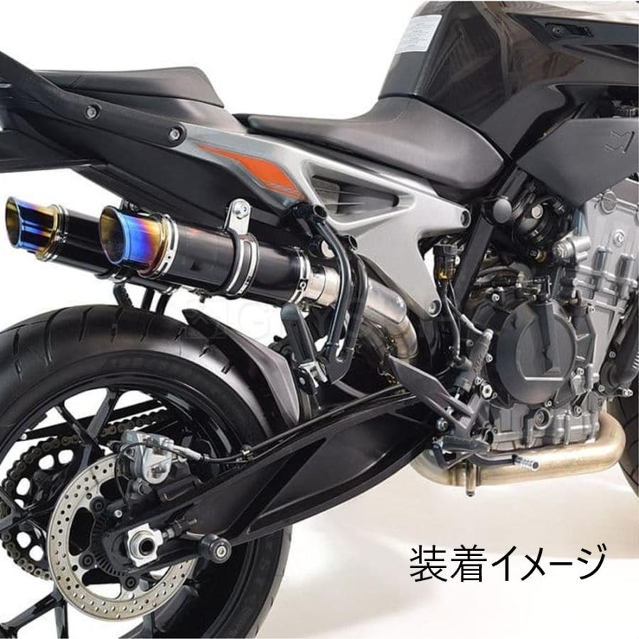 KTM790 890 ステンレスサイレンサー＋ミドルパイプ KTM790 890 ツインエンド ステンレスサイレンサー＋ミドルパイプ