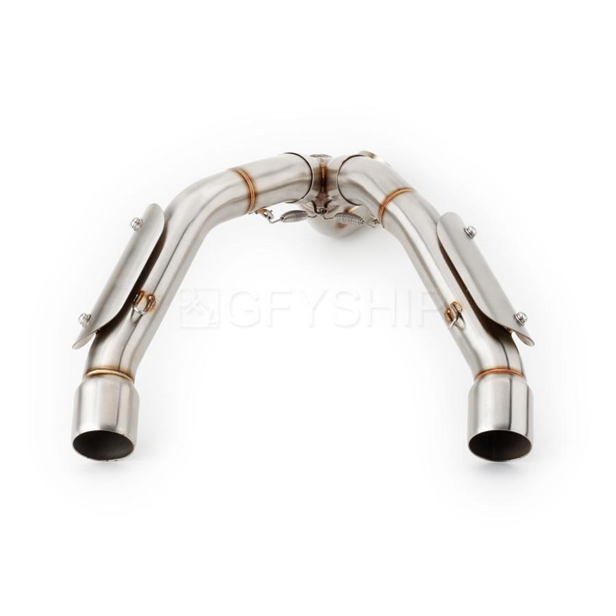 KTM 890 DUKE R 触媒ストレート ミドルパイプ デューク マフラー