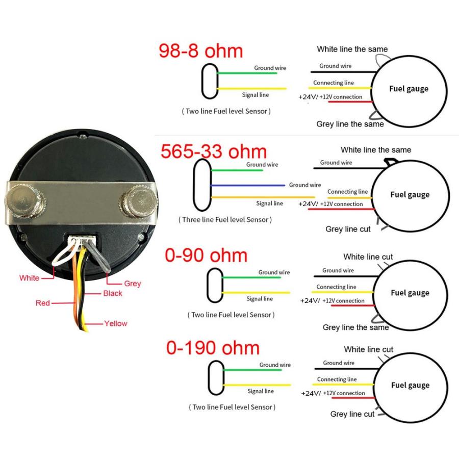 汎用　燃料計　燃料メーター　フューエルメーター |  | 03