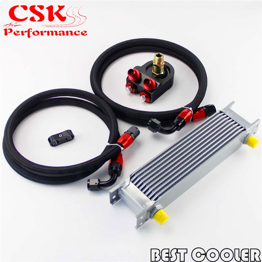 汎用オイルクーラーキット 10段 AN8 : 厚木オート部品販売社 - 通販